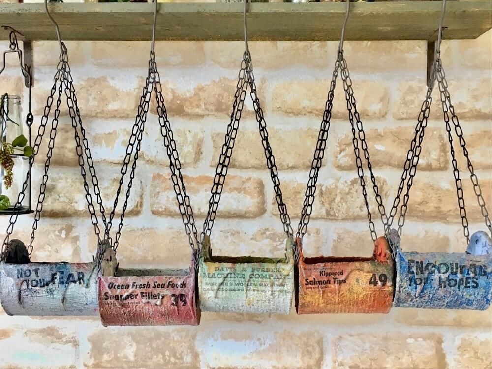 観葉植物　吊るす方法　ハンギング