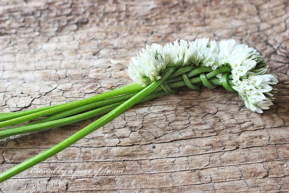 花冠 作り方 シロツメクサ