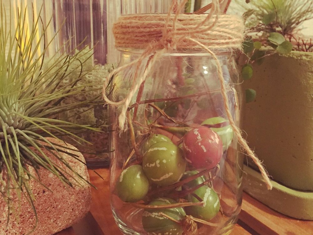 オキナワスズメウリ　ガラス瓶