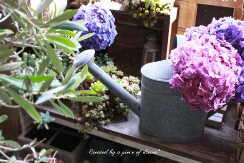 簡単diy Vol 10 切り花の紫陽花を長持ちさせる 方法 Greensnap グリーンスナップ