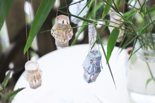 簡単diy Vol 21 養生テープで七夕飾りと笹船 作り方 Greensnap グリーンスナップ