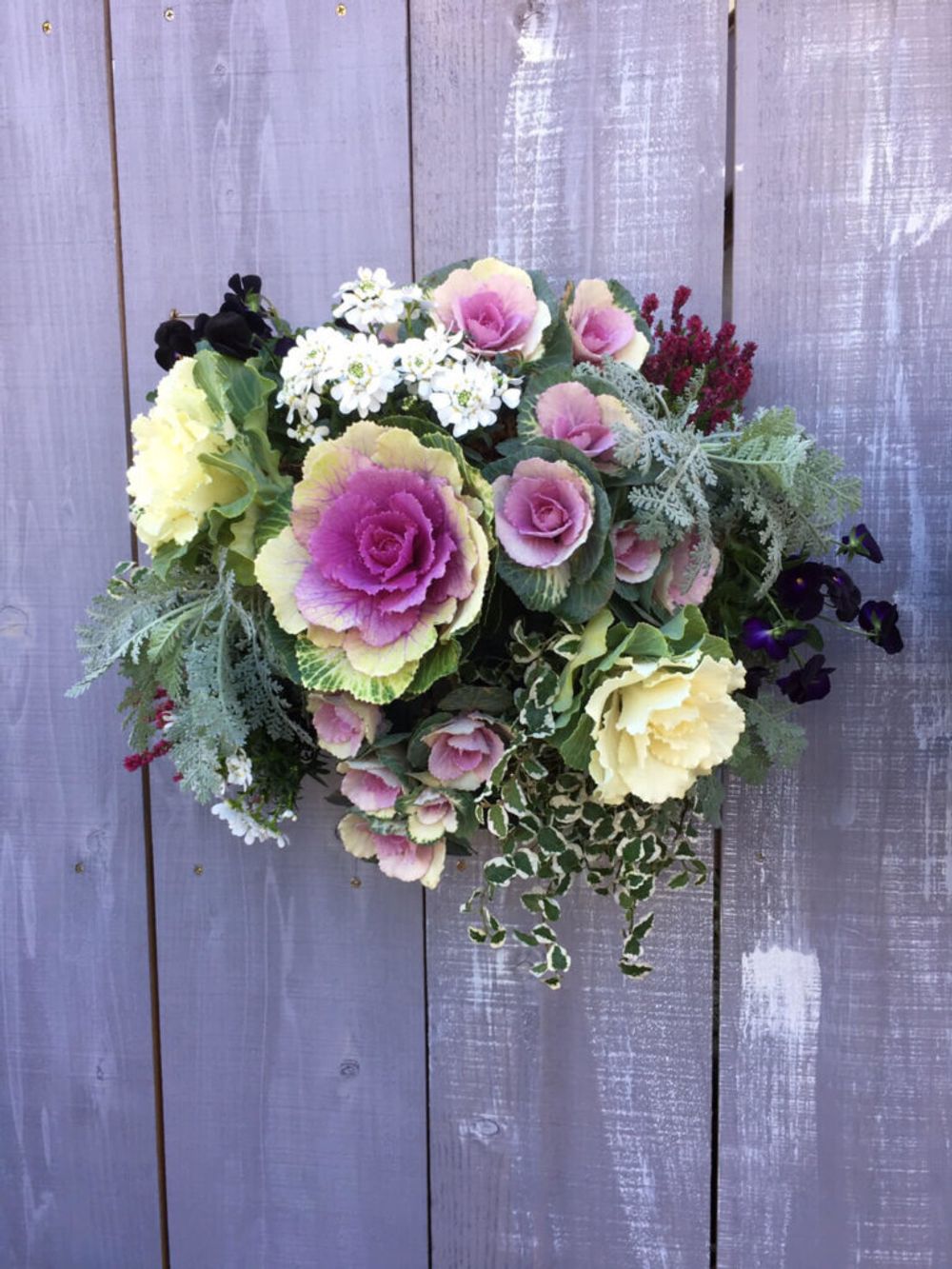 ハボタン　葉牡丹　ブーケ