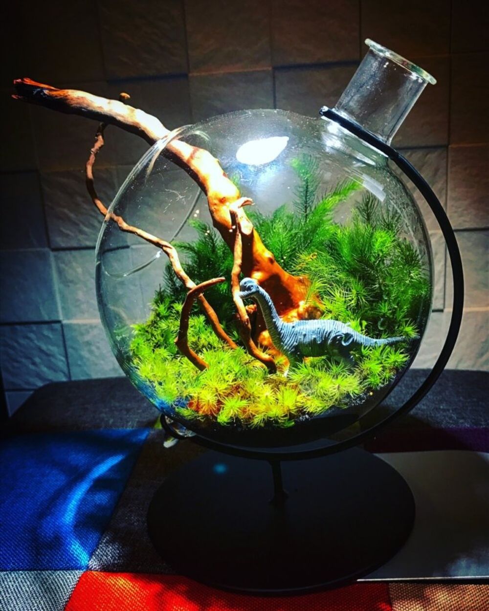 苔テラリウム　人形