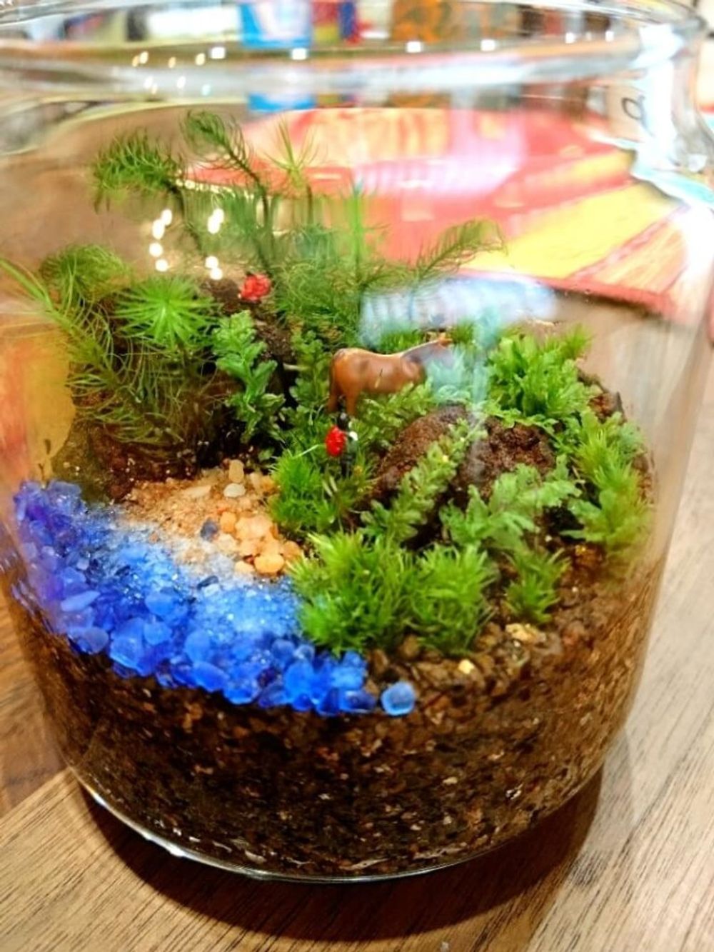 苔テラリウム　人形