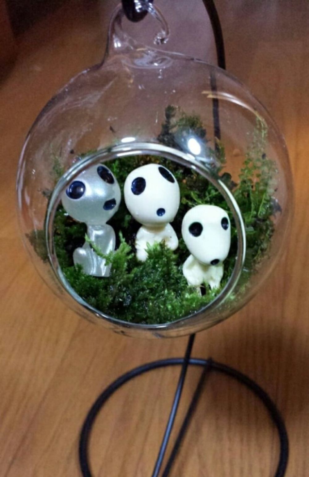 苔テラリウム　人形