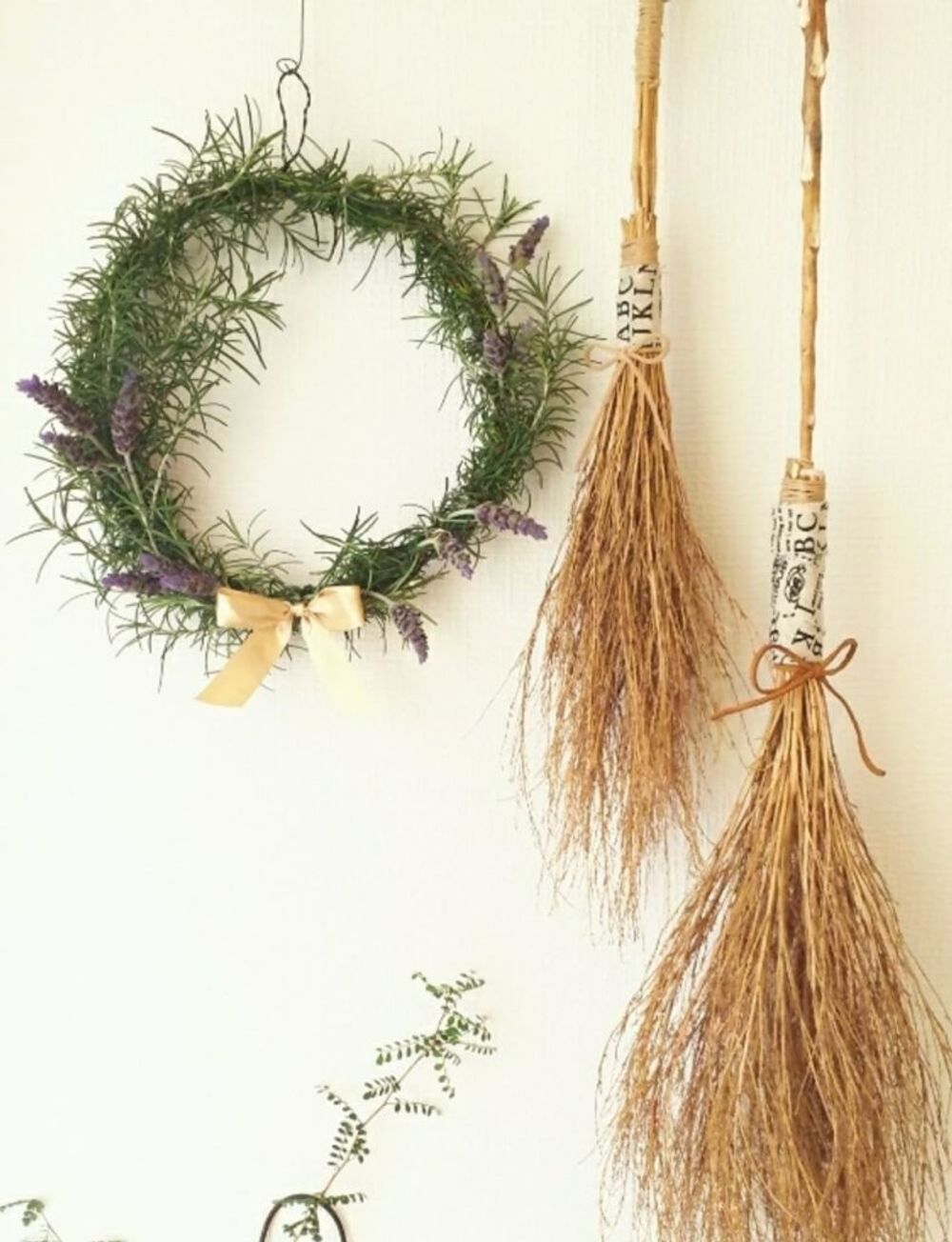 コキア　箒　作り方