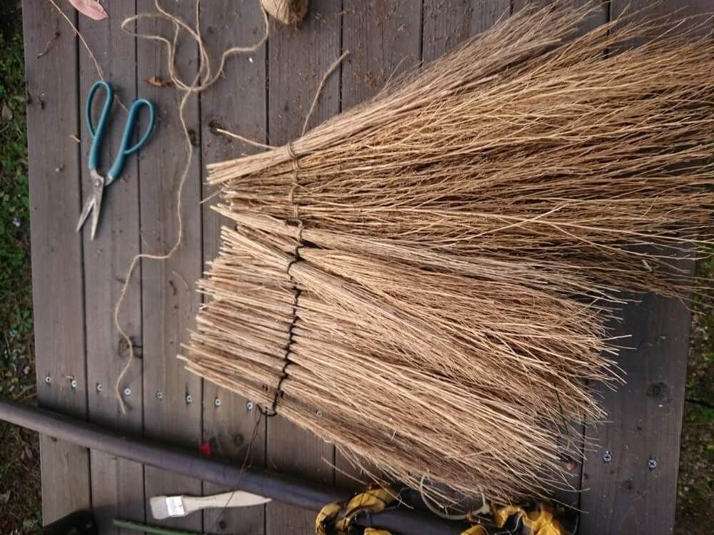 コキア　箒　作り方