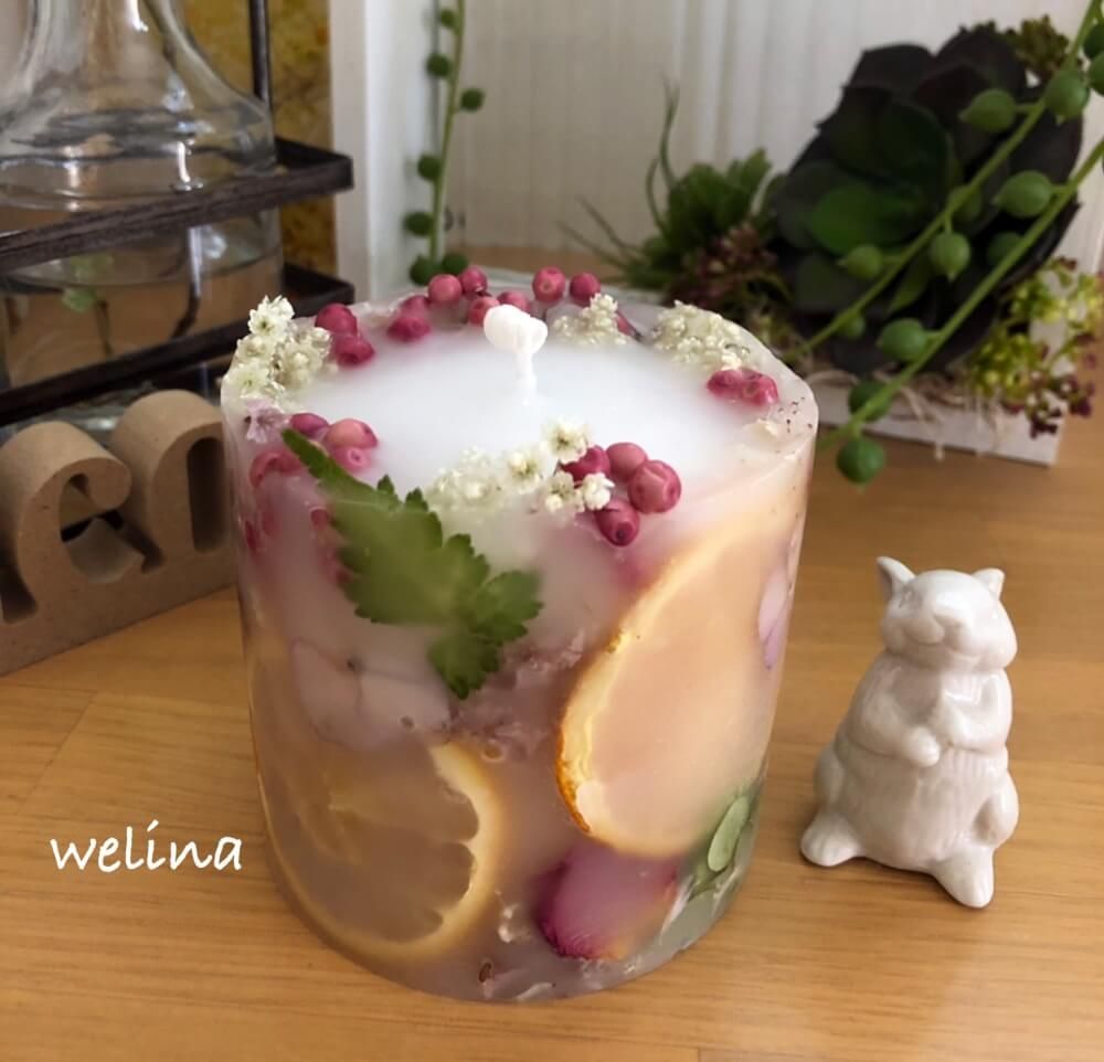 ボタニカルキャンドル