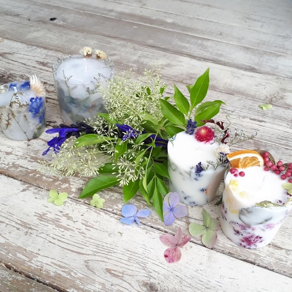 ボタニカルキャンドル