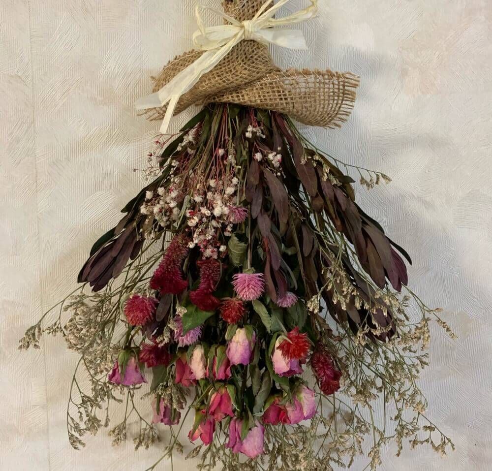 シックなフラワーアレンジメント