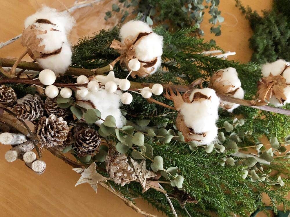 クリスマススワッグの作り方