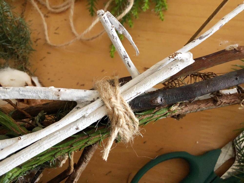 クリスマススワッグの作り方