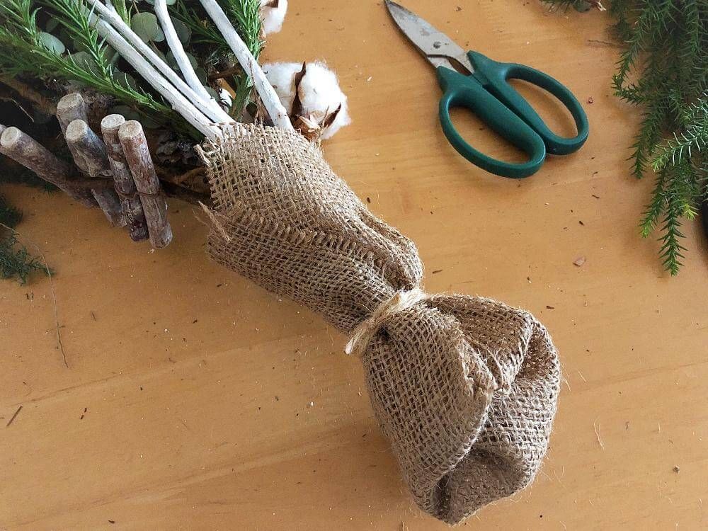 クリスマススワッグの作り方