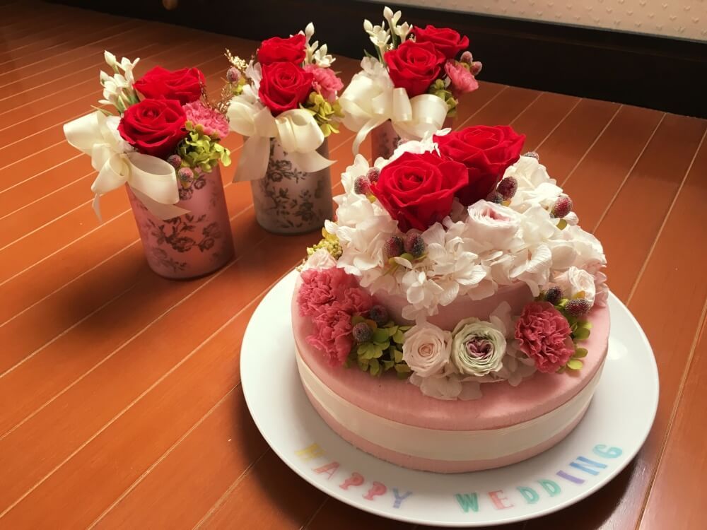 フラワーケーキ