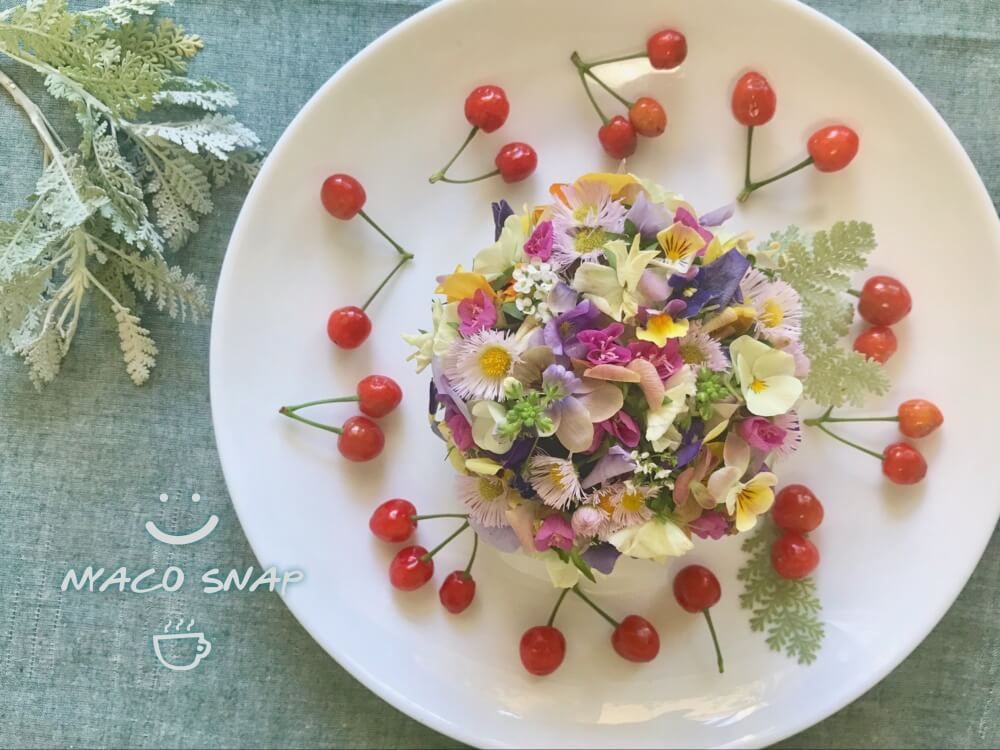 フラワーケーキ