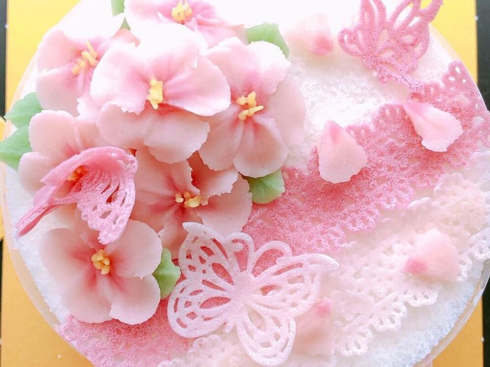 フラワーケーキ