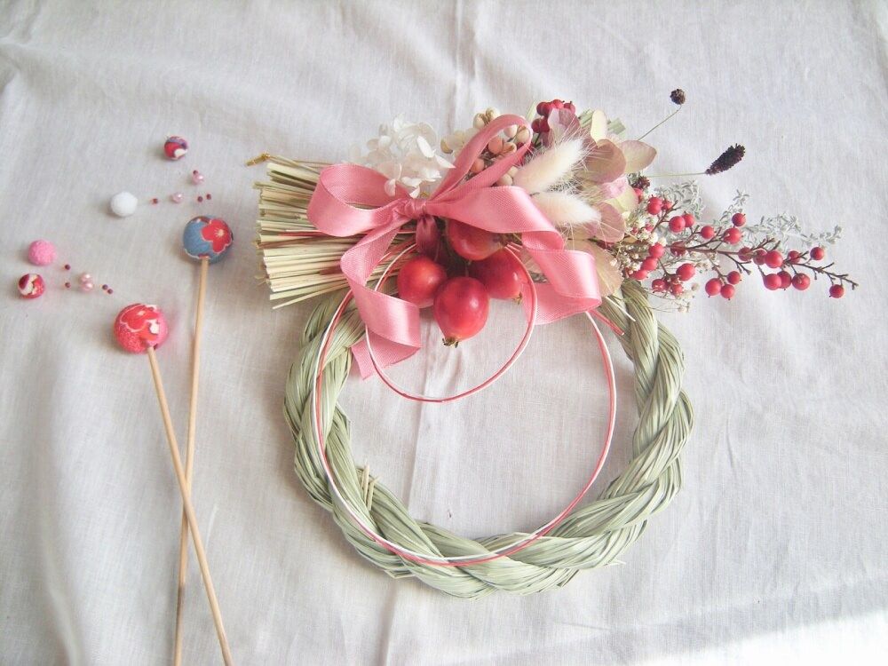 お正月飾り　しめ縄　しめ飾り