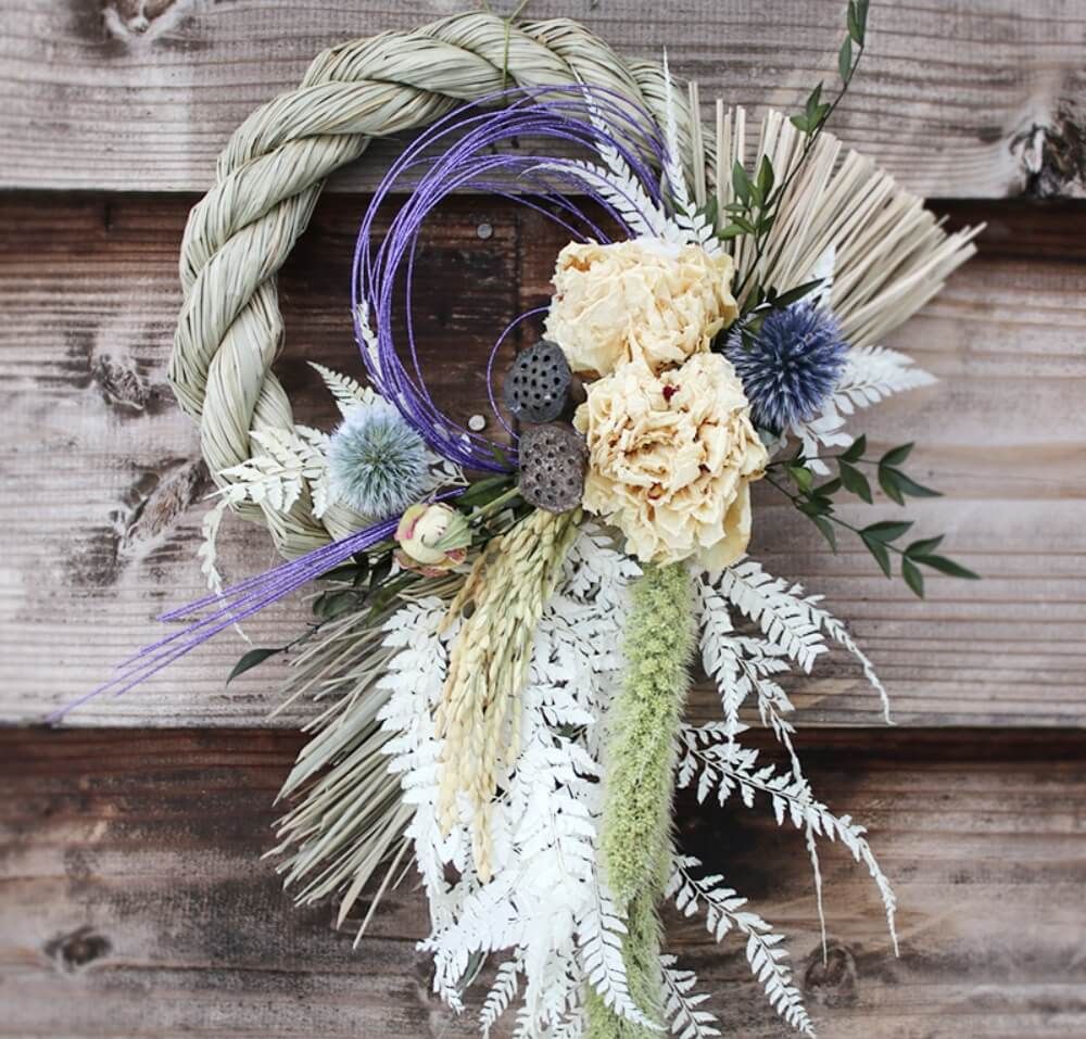 お正月飾り　しめ縄　しめ飾り