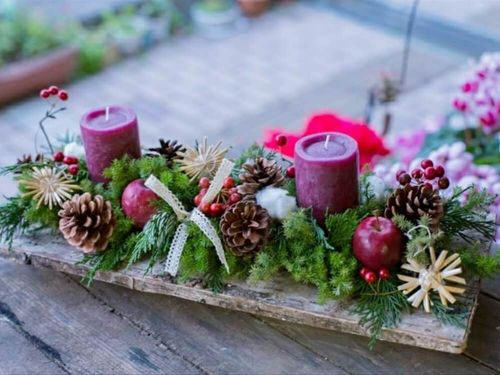 ムード満点 いろいろな植物でつくる クリスマスキャンドル を灯そう Greensnap グリーンスナップ