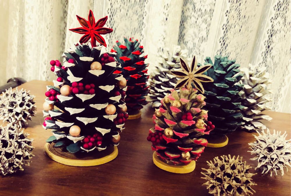 松ぼっくり　クリスマス