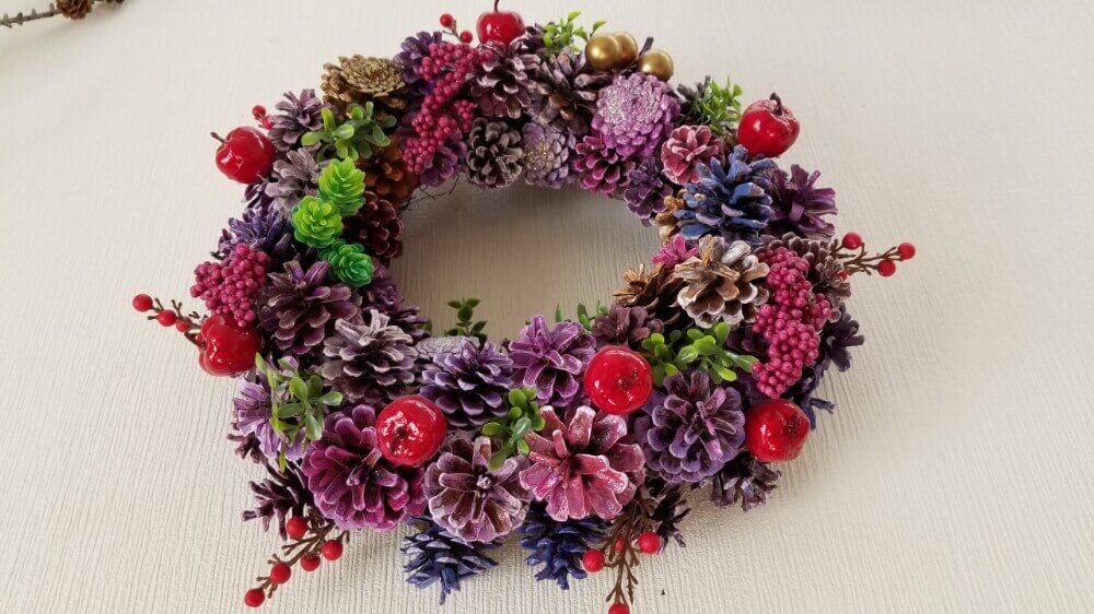 松ぼっくり　クリスマス