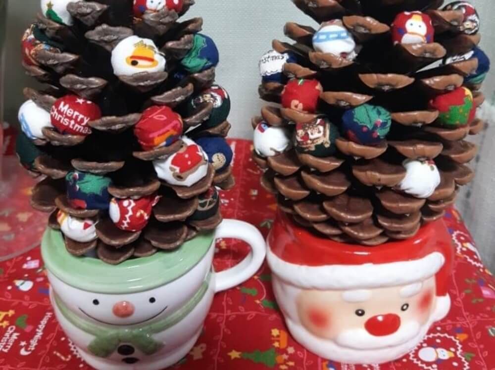 松ぼっくり　クリスマス