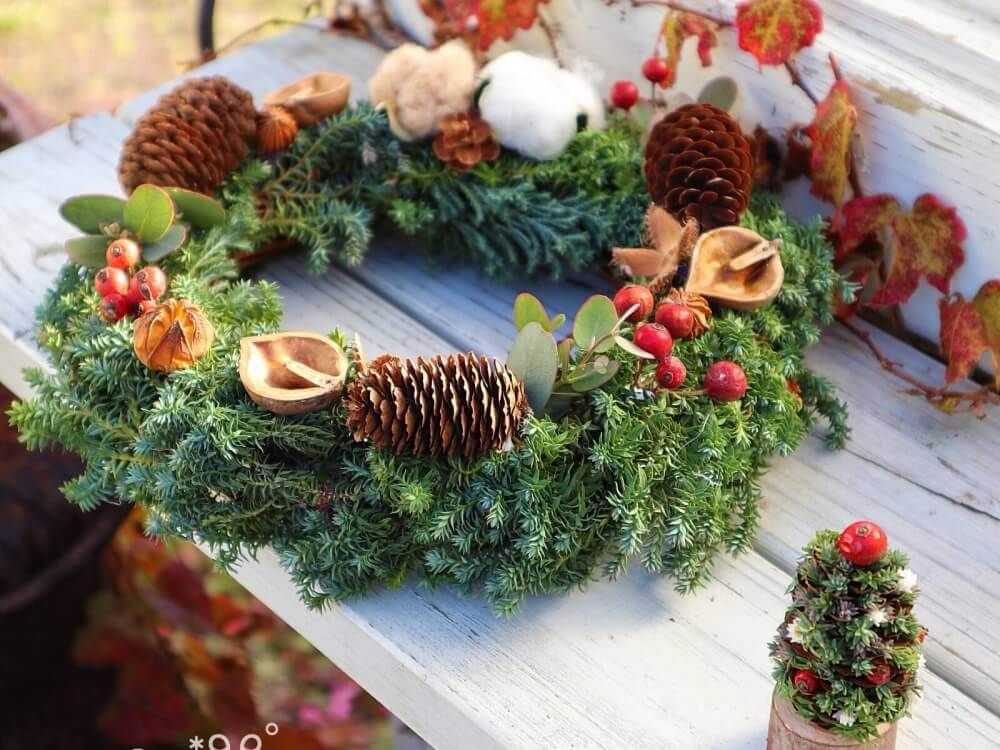 クリスマスリース　フォトコン