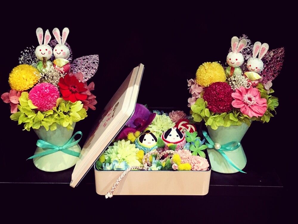 ひなまつりアレンジ