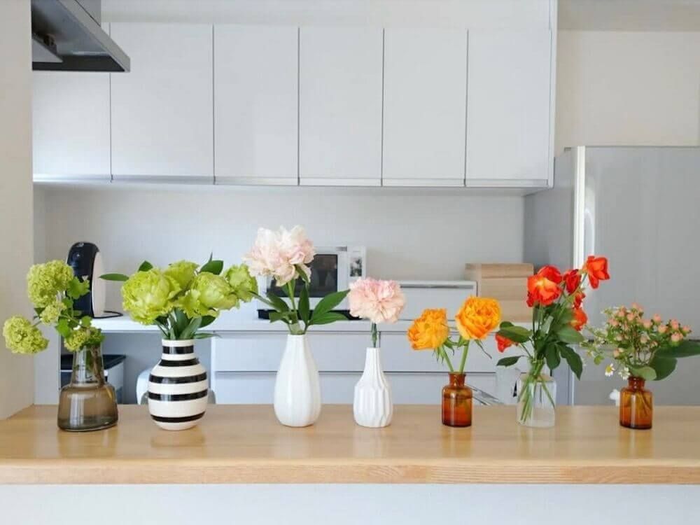 花瓶　フラワーアレンジ　アレンジ