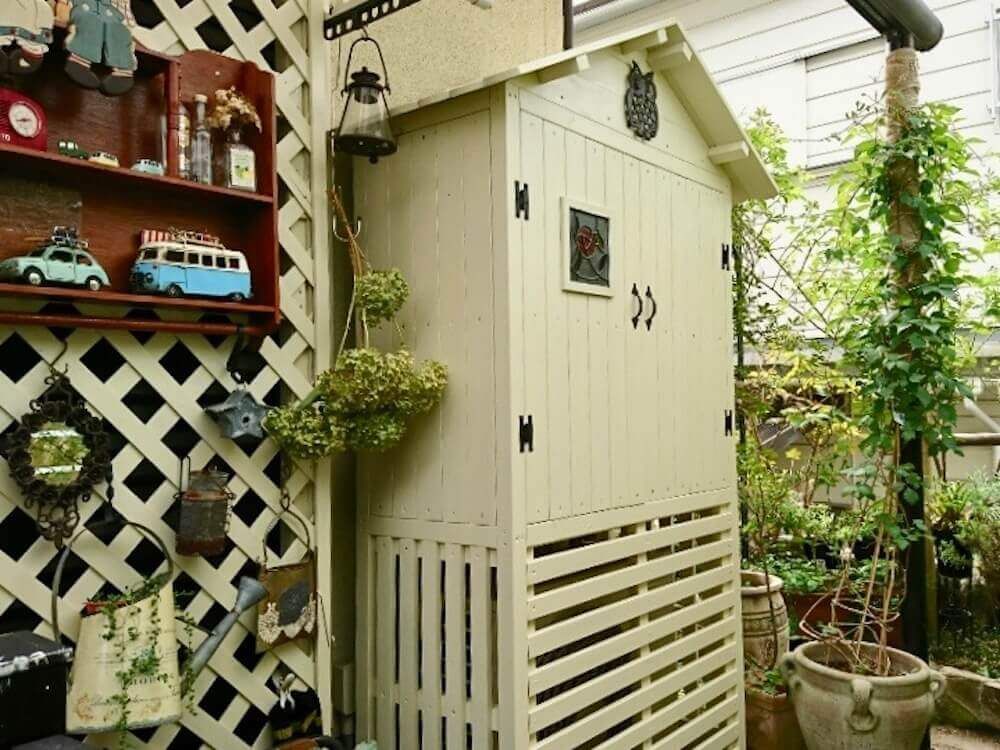 室外機カバー　室外機　DIY