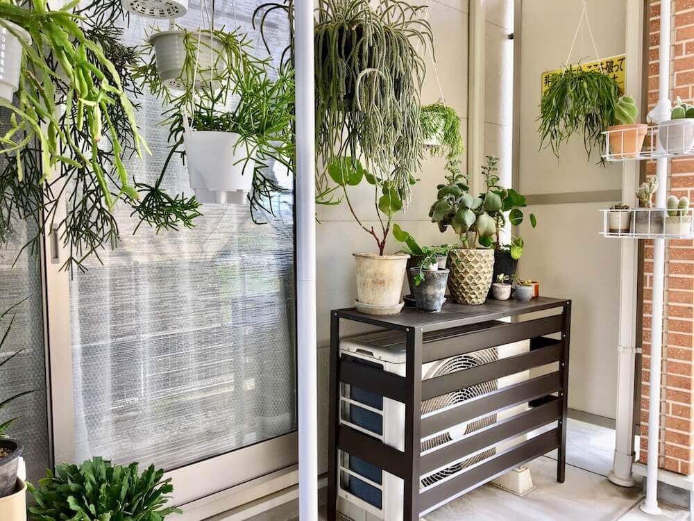 室外機カバー　室外機　DIY