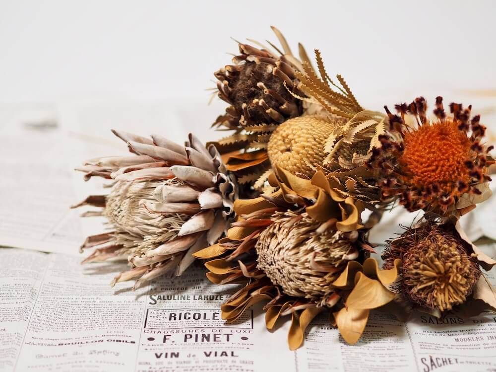 ドライフラワー　スワッグ　飾り方　風水