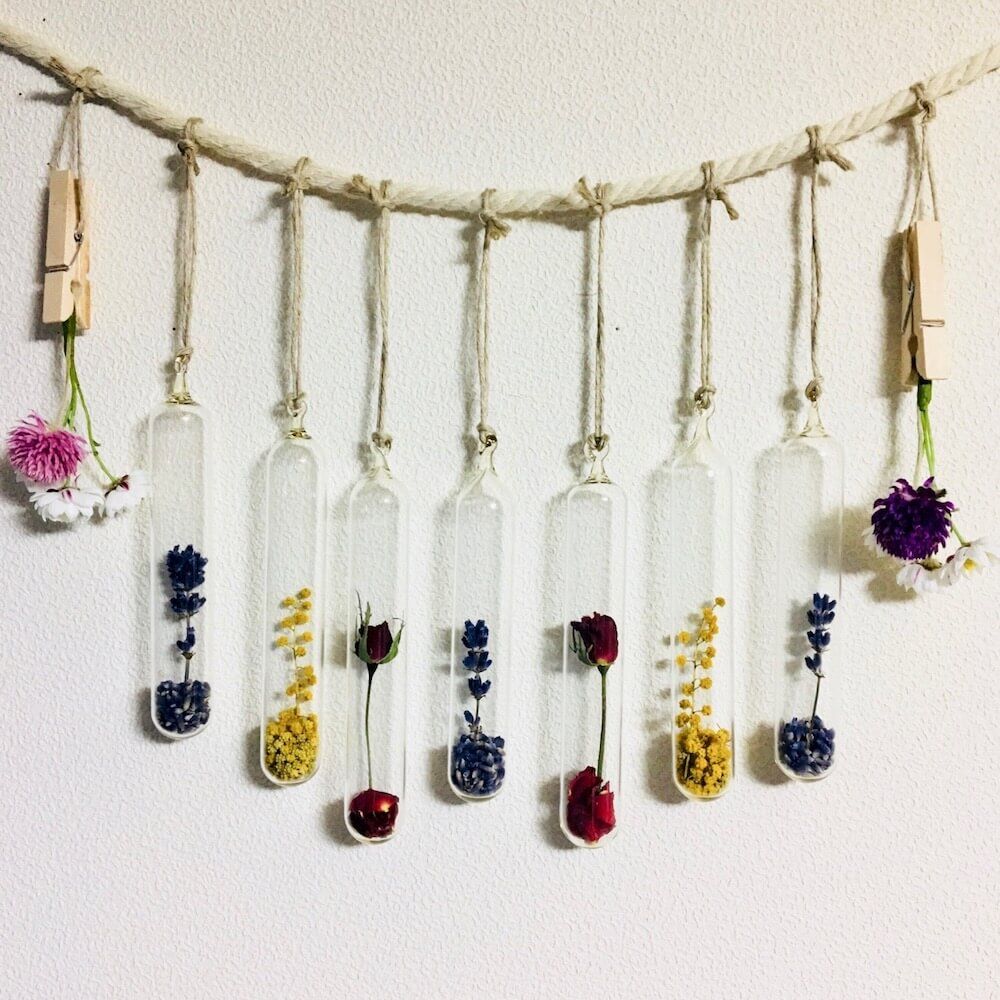 ドライフラワー　フラワーベース　飾り方　風水