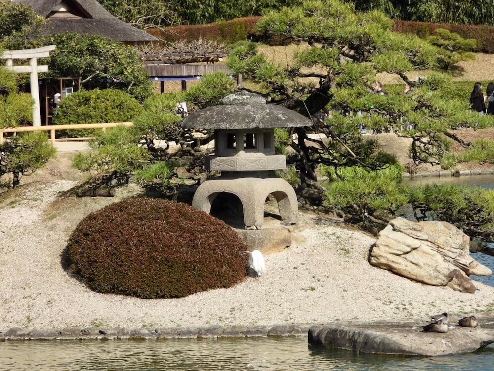 和風の庭　日本庭園
