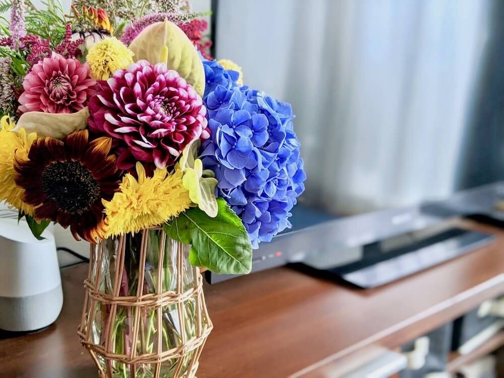 オンライン生花レッスン 生花 アレンジ