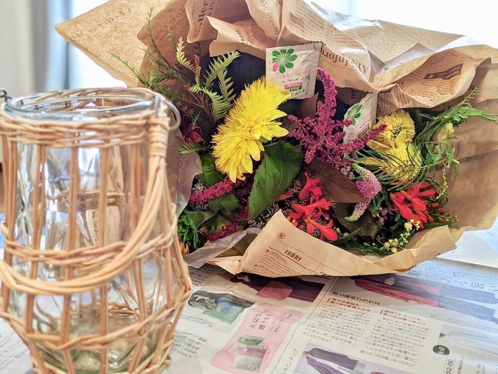 オンライン生花レッスン 生花 アレンジ