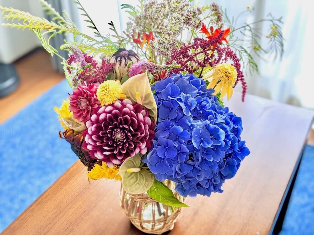 オンライン生花レッスン 生花 アレンジ