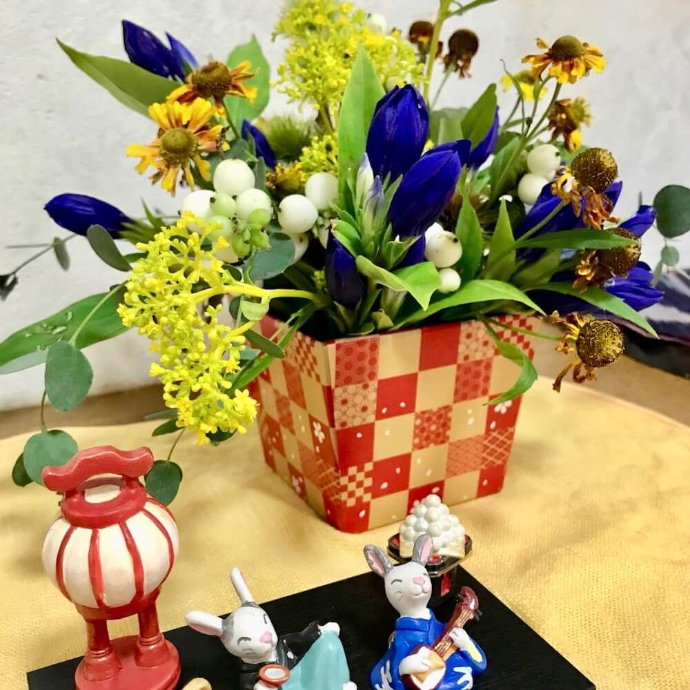 アレンジ　お月見