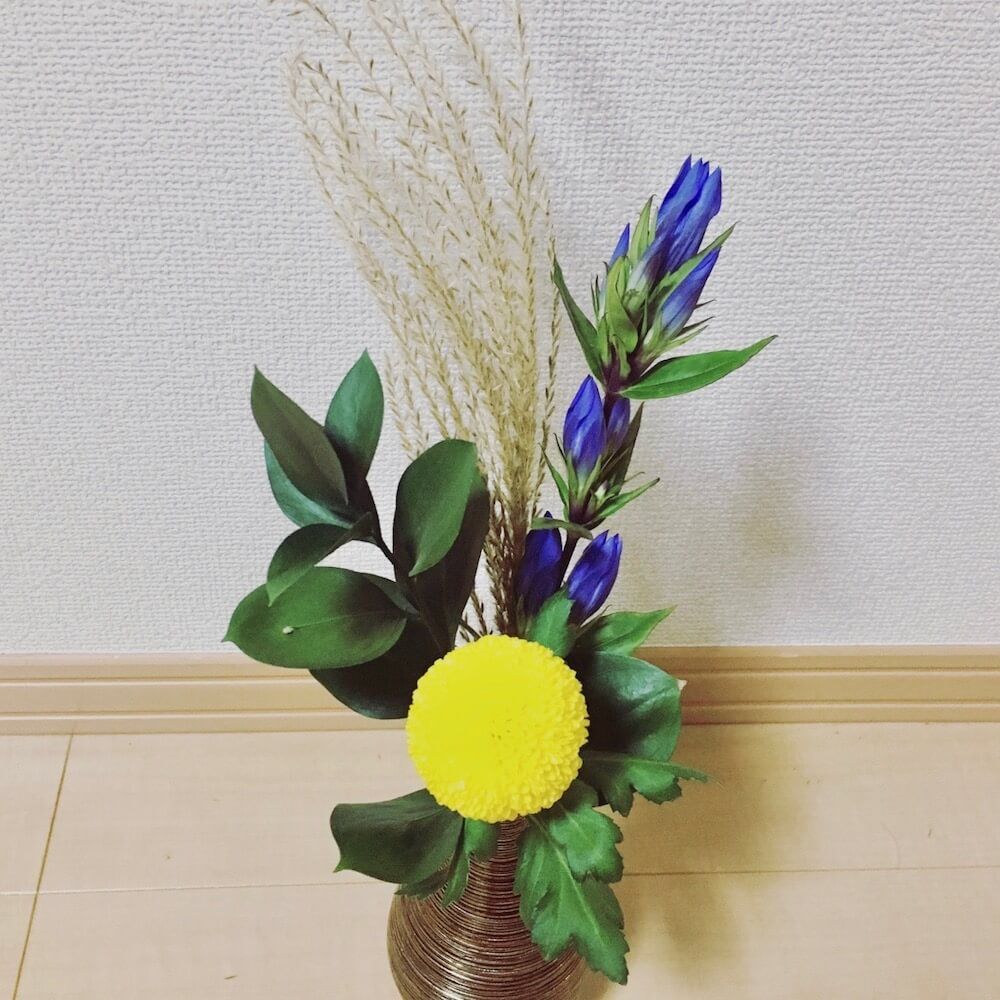 キク　菊　フラワーアレンジメント