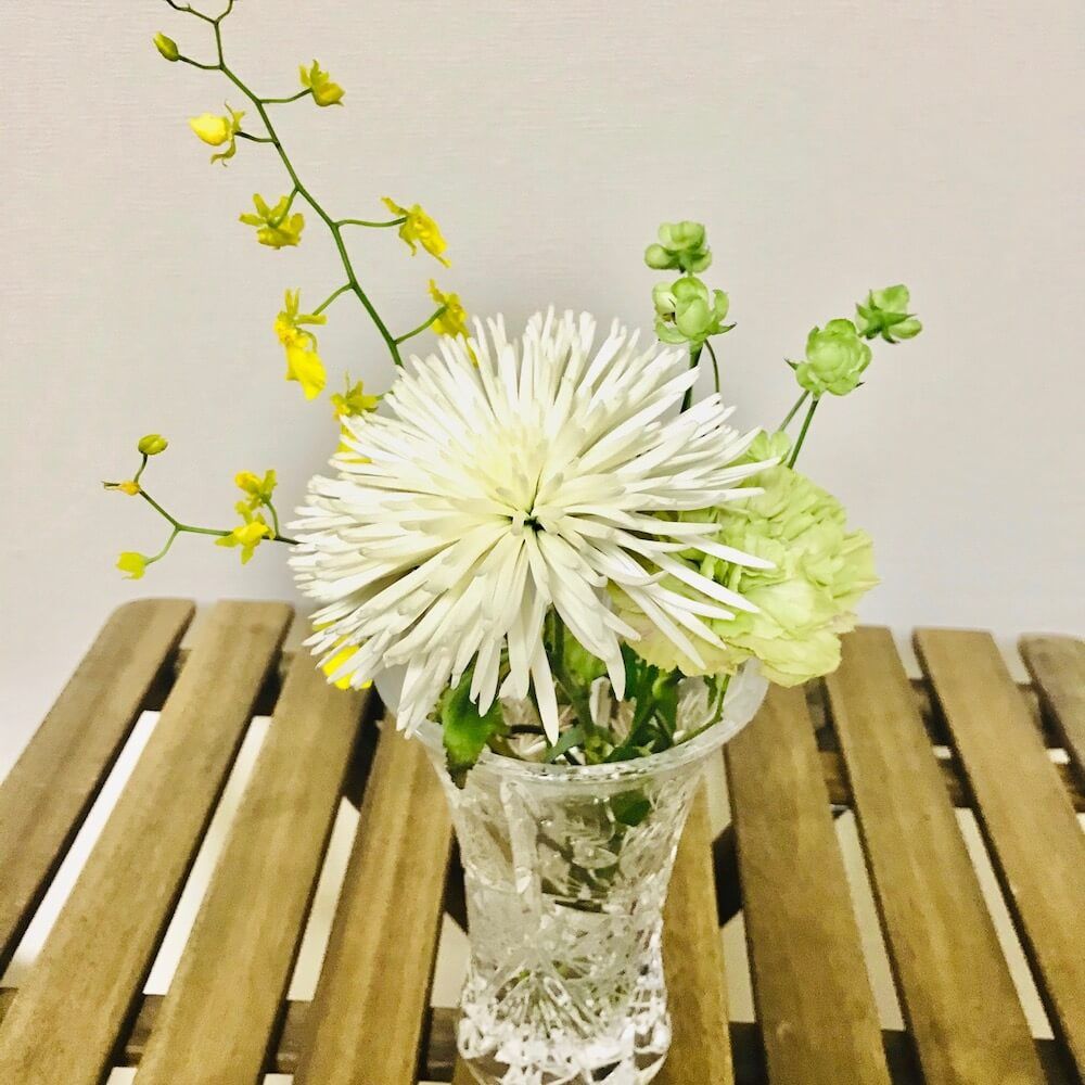 菊　アナスタシム　キク　フラワーアレンジメント
