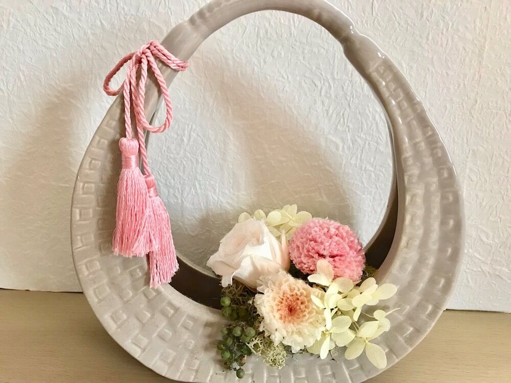 キク　バラ　菊　フラワーアレンジメント