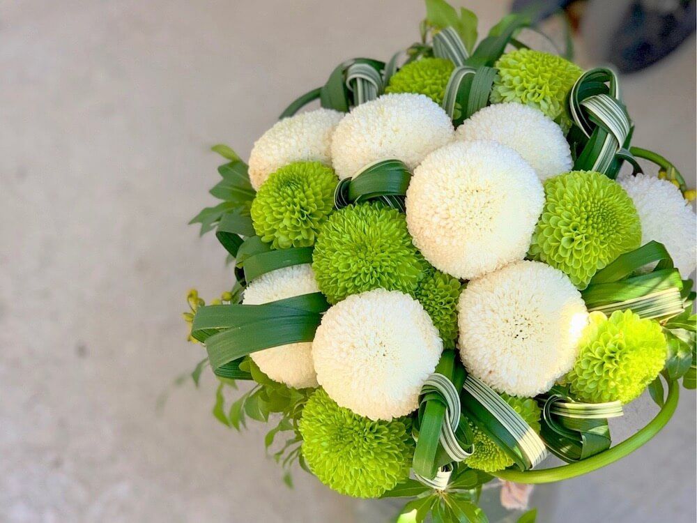 ピンポンマム　ブーケ　花束