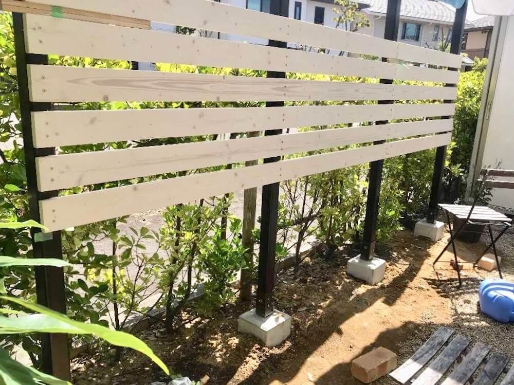 庭づくり DIY フェンス ガーデニング