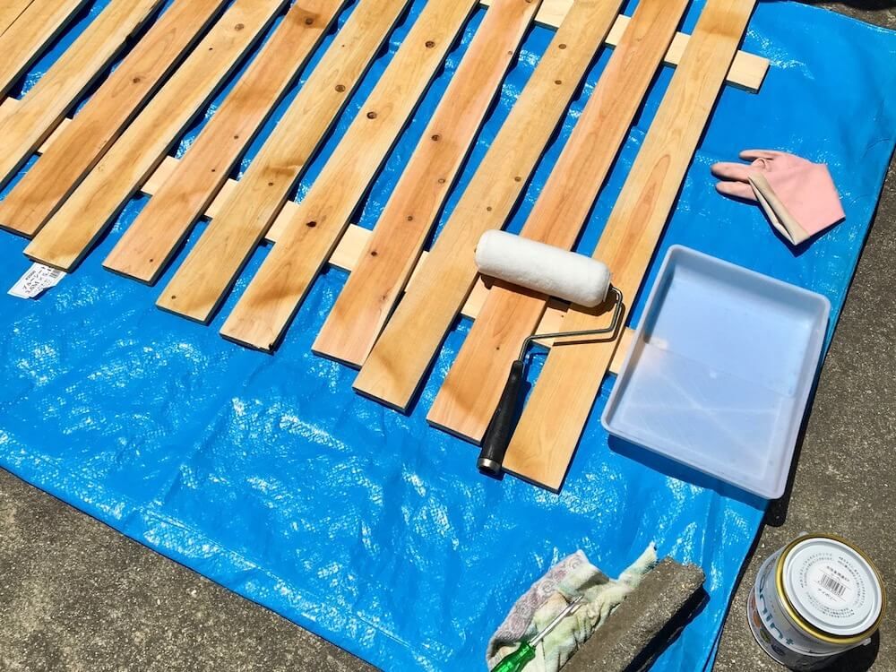 庭　目隠し　フェンス　DIY