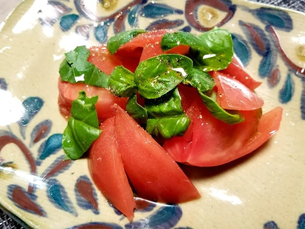 スイートバジル　トマト