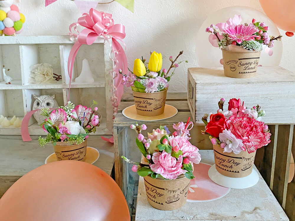 親子でつくろう 春のひな祭りにぴったりなフラワーカップケーキ Greensnap グリーンスナップ