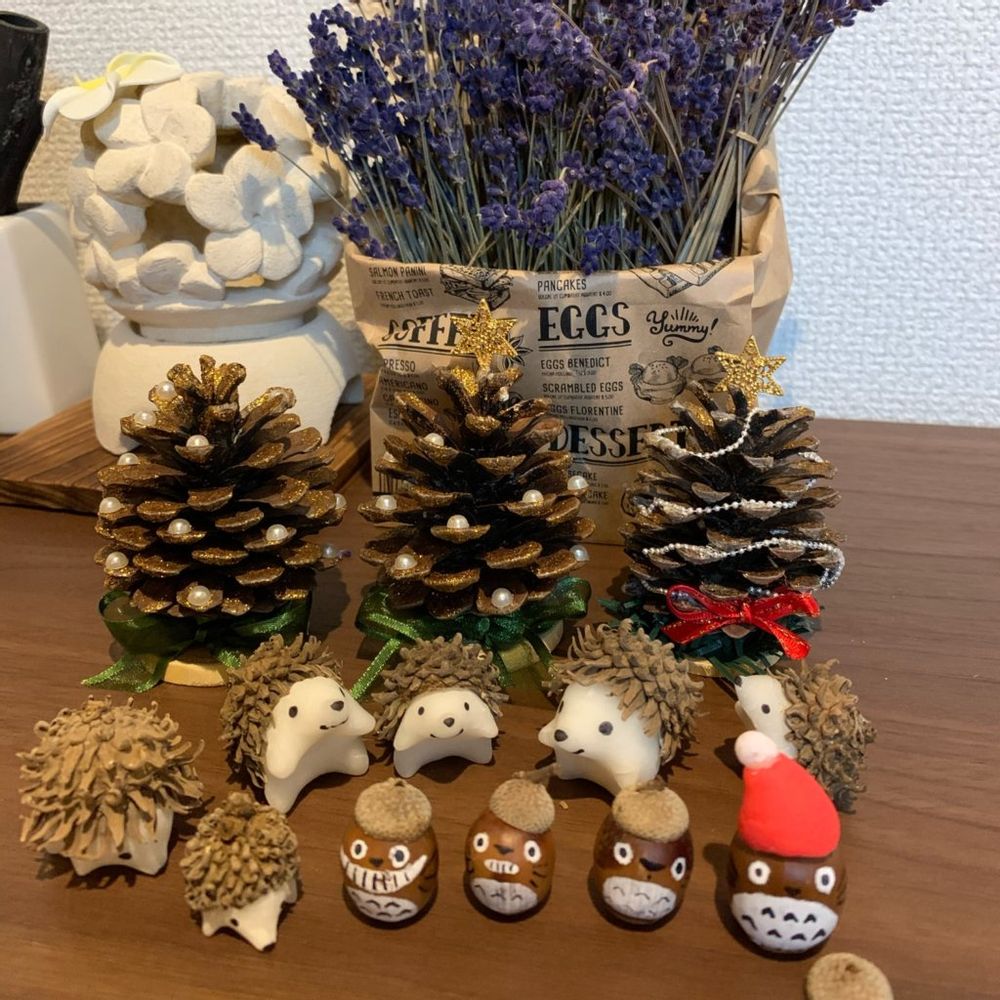 松ぼっくりツリー