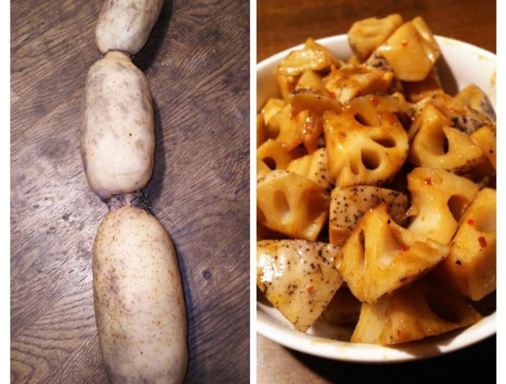 レンコン(蓮根)　皿