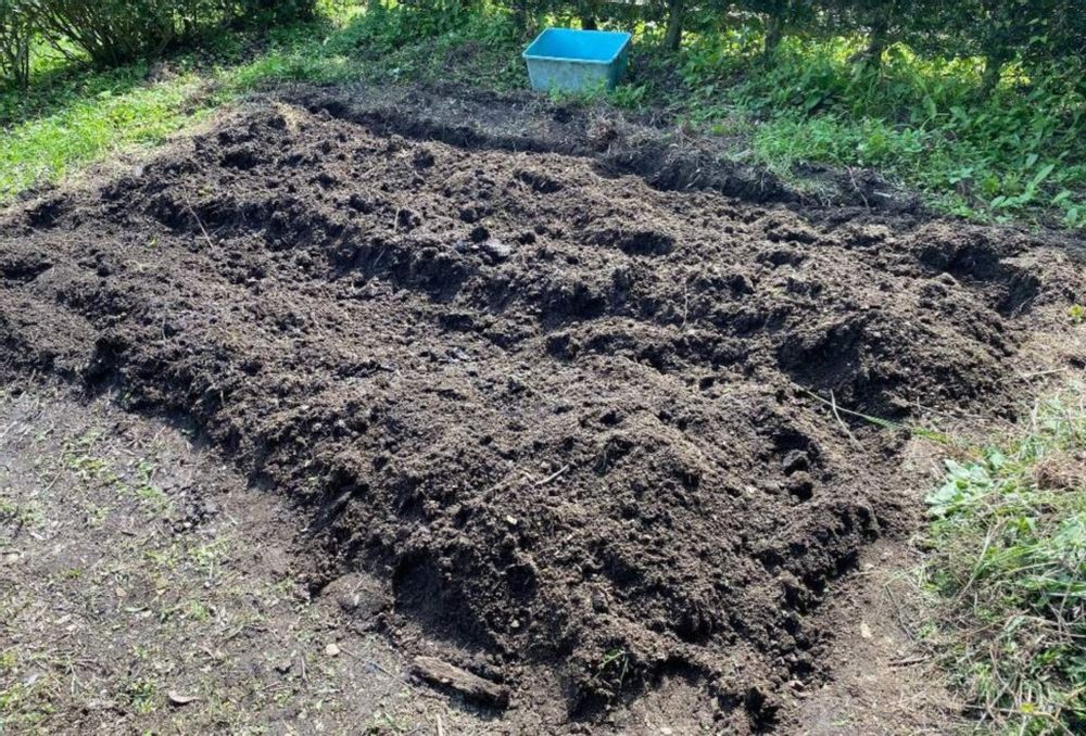 畝　耕された土