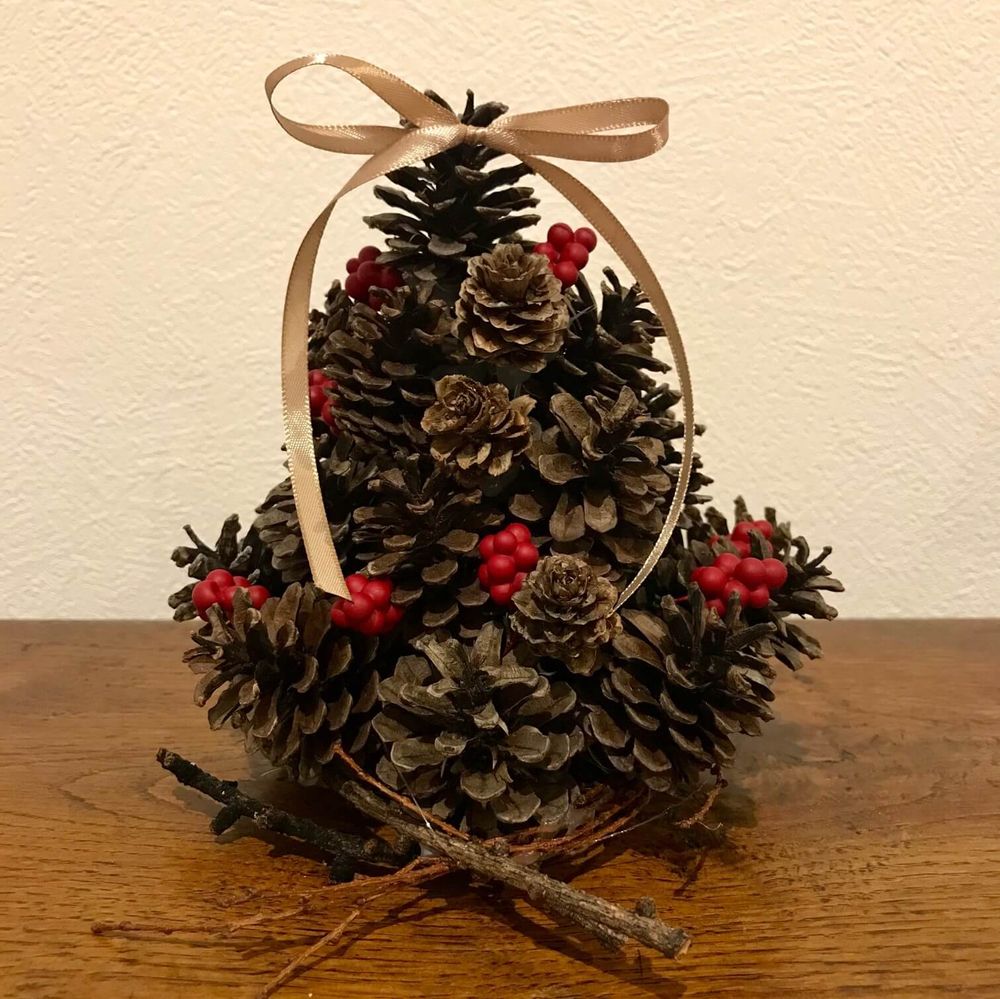 松ぼっくりツリー